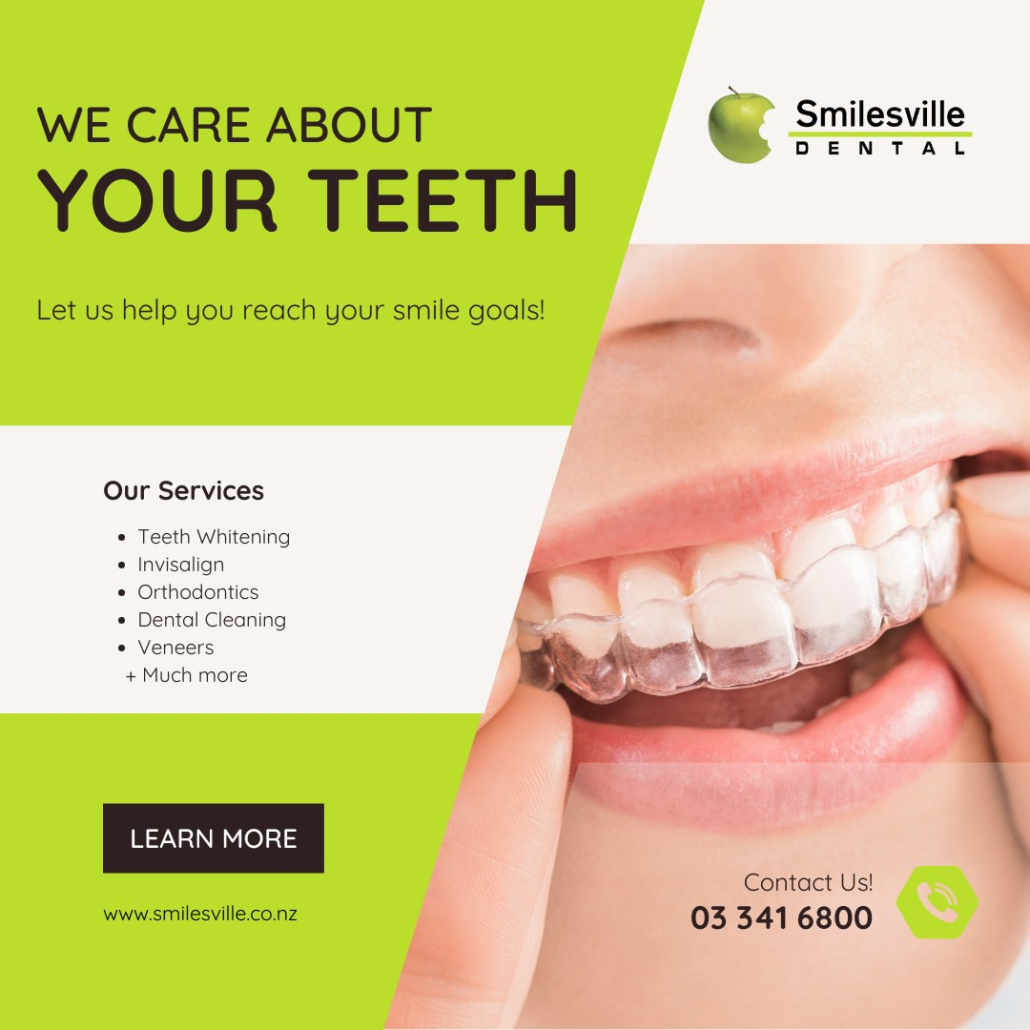 Cosmetic Dentists Christchurch. Smilesville Dental Christchurch Canterbury.